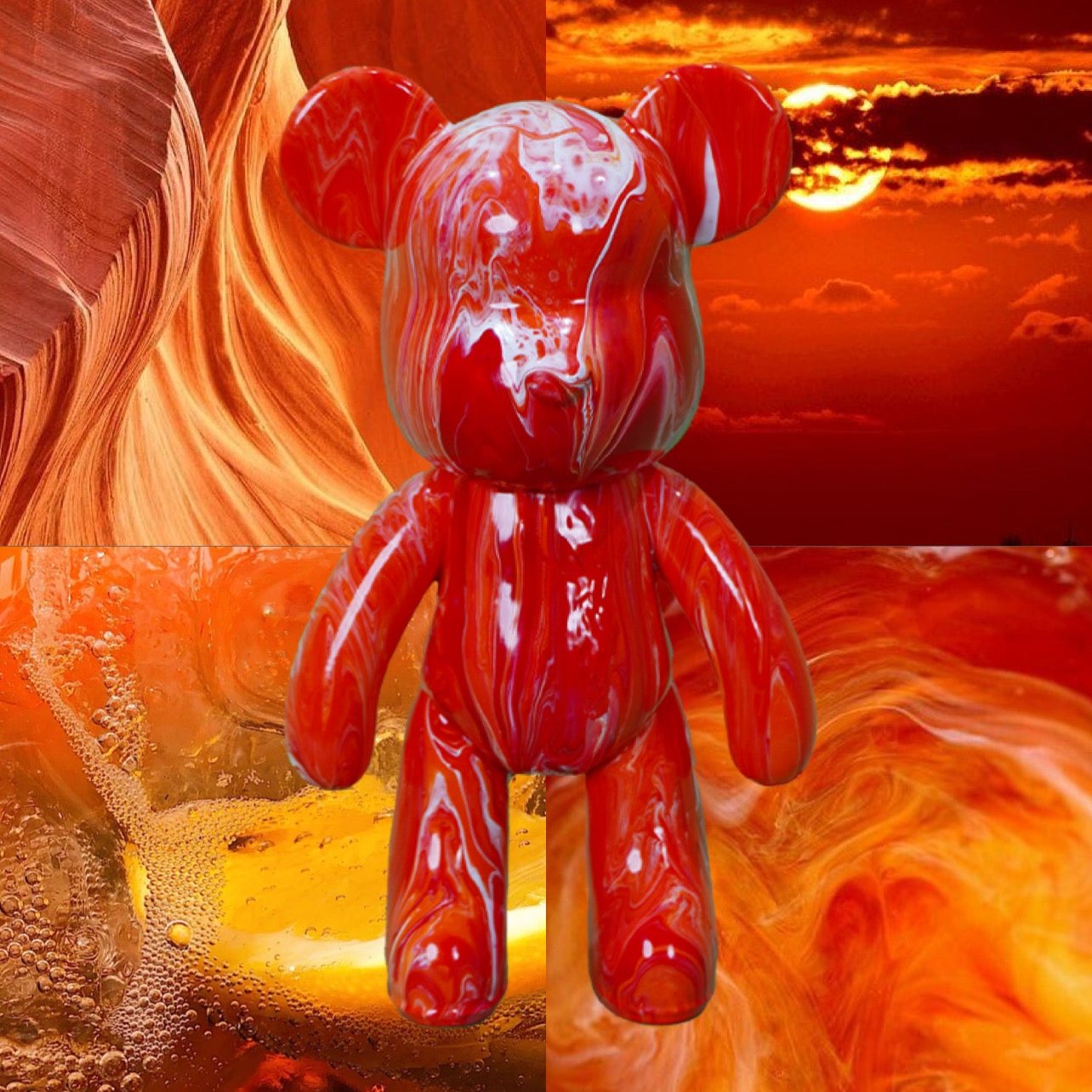 FLUID BEAR™ DIY Art Kit – 13" / 33 cm