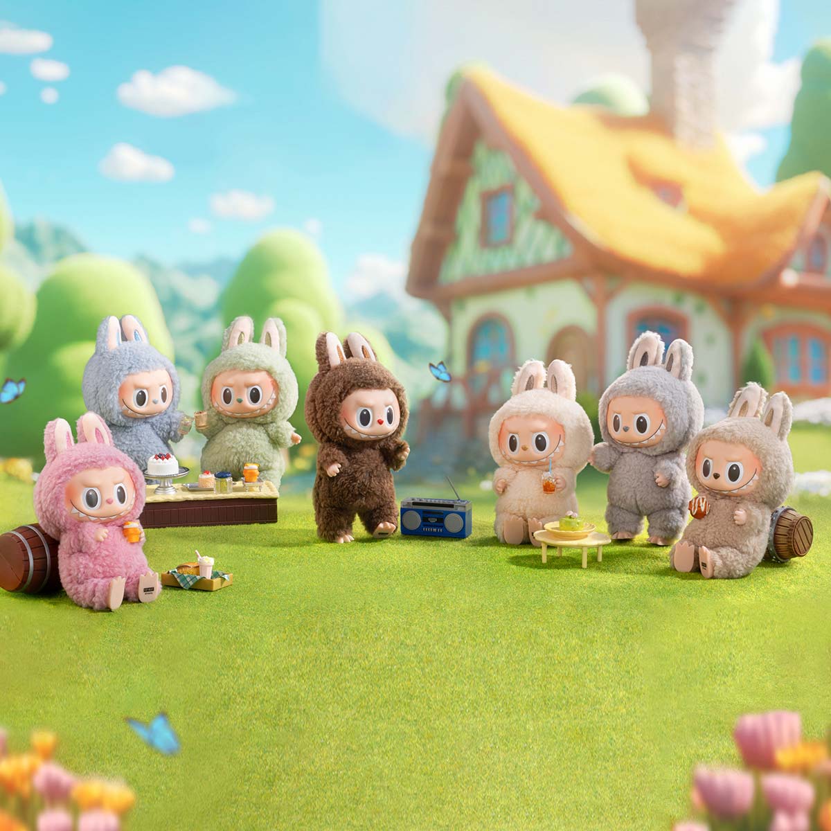 THE MONSTERS - Exciting Macaron Vinyl Face Blind Box