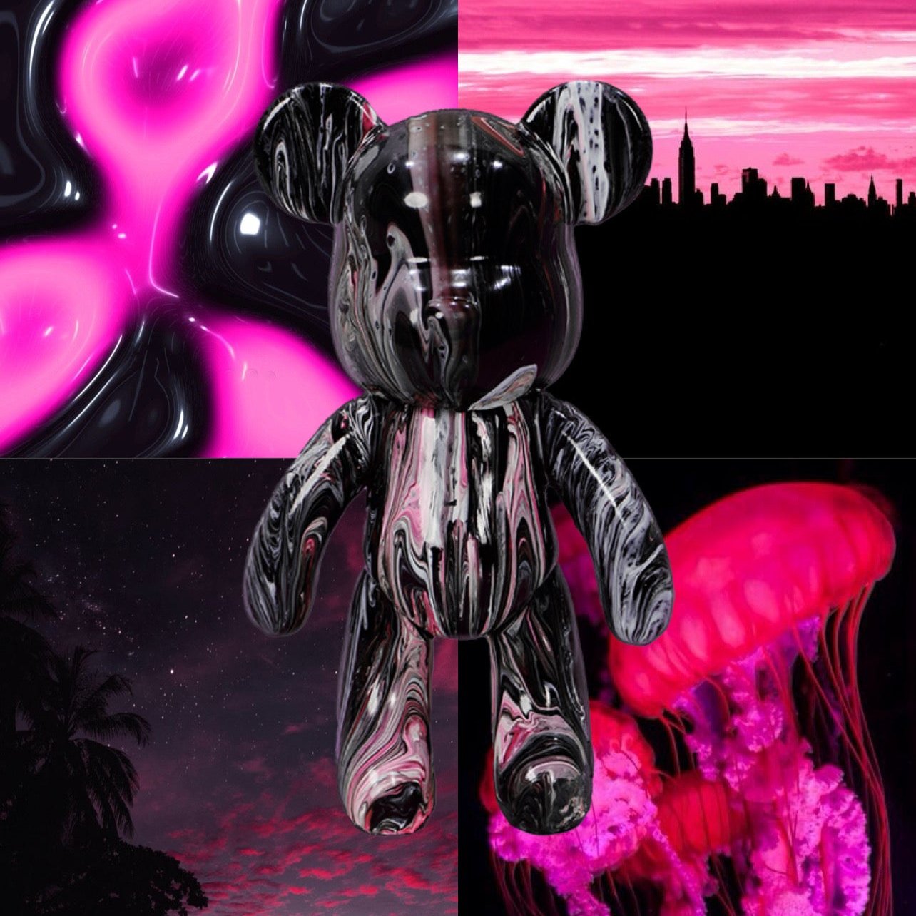 FLUID BEAR™ DIY Art Kit – 13" / 33 cm